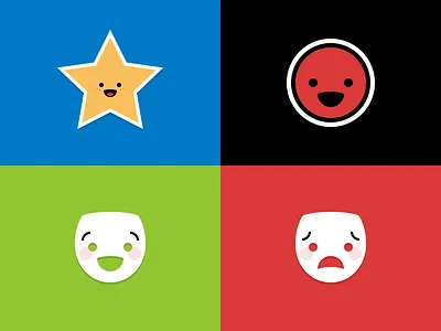 Friendly Faces acting drama faces happy record sad star