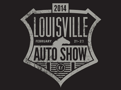 Louisville Auto Show auto auto show horsepower horses kentucky logo louisville