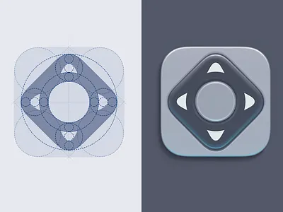 Remote Control app control icon ios iphone logo logotype remote tv