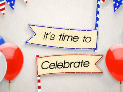 Expresso Independence Day 02 america balloon card celebration day flag greetings holiday independence july pinwheel usa