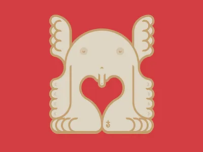 Stupid Cupid cupid flat illustration vector