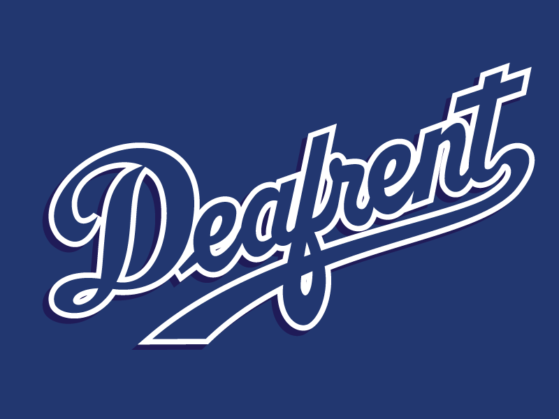 Deafrent Logo dj dodgers logo logotype