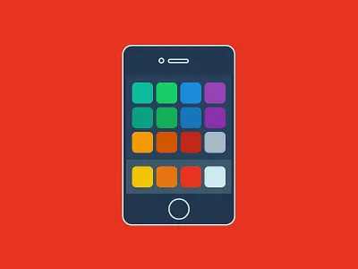 Hell Phone hell illustration illustrator phone vector