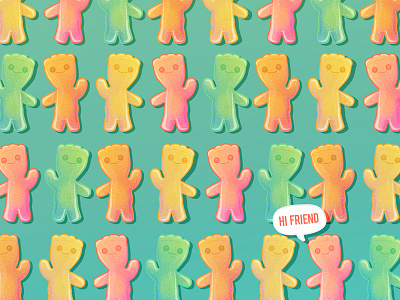 Sour Patch Friends candy color design friend fun kids sour