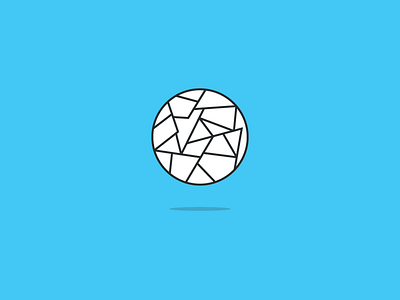 Best Ideas ball blue circle illustration lines trash