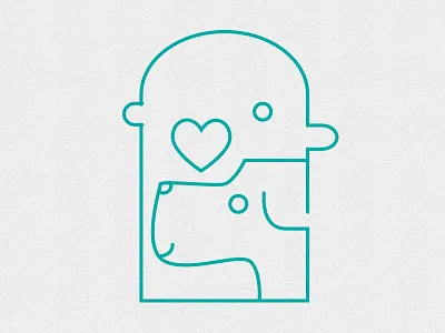 Dudes with Dogs dog dude heart love