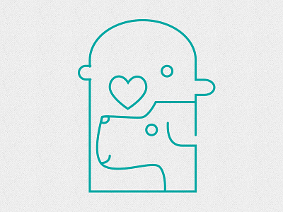 Dudes with Dogs dog dude heart love