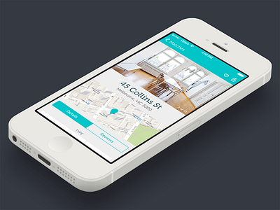 RealSpace - Details Screen app details flat gallery hack day ios iphone map properties real estate