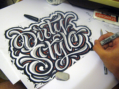 sketch Dirty Stylе calligraphy design font hand handlettering lettering logo logotype sign tags