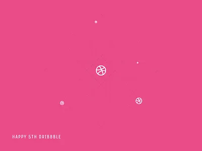 Dribbble 5 5th birthday atom dribbble rebound