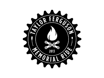 Taylor Ferguson Memorial Ride 2013 apparel badge bicycle bike camp charity cycle cycling gear icons t shirt