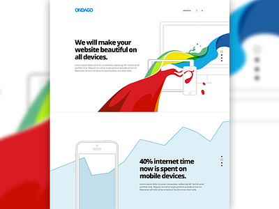 Ondago design layout marin sotirov ondago responsive web design