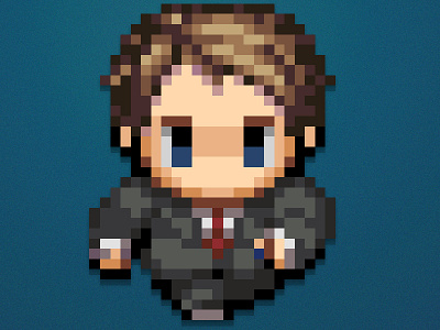 Digit Blast - Pixel Crew! Tris 2d 32x32 animated brand charicature design game character pixels wallpaper