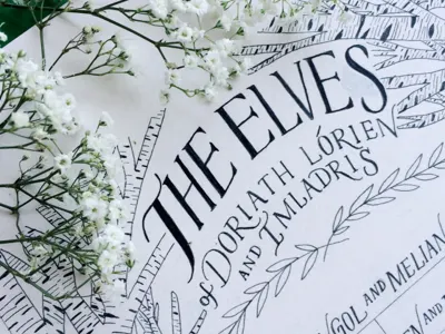 Elves Family Tree elves familytree lord of the rings lotr tolkien