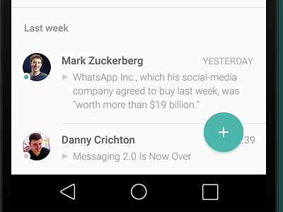 WhatsApp - Material Design android material design materialdesign whatsapp