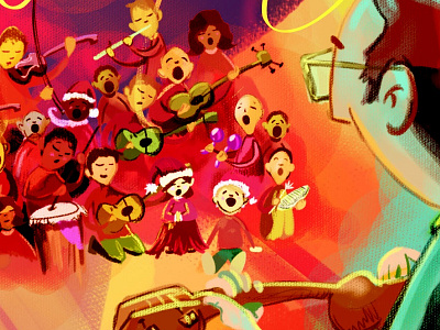 Losperiquitosportada art artdirection color conceptart illustration lighting