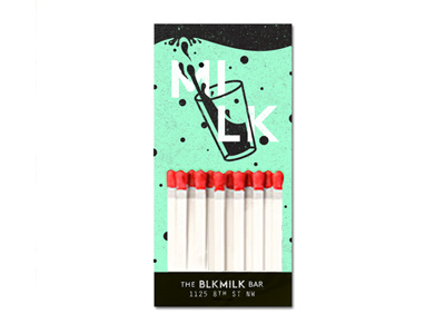 Matchbook Comp comp concept matchbook milk