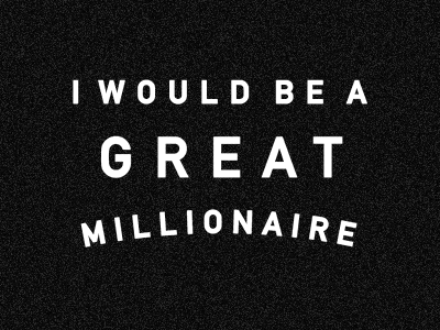 Millionaire black and white design din millionaire texture type