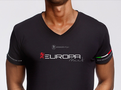 EUROPA Meet cars clean event italia jm shirt supercars tee