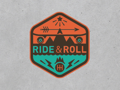 Ride & Roll board longboard skate sport surf