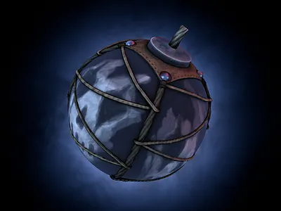 Big Bomb 3d bomb cinema 4d game design