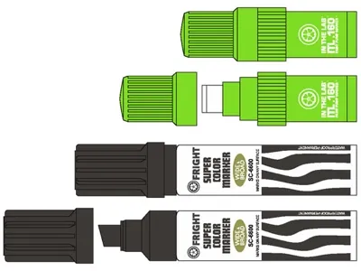Frightlab Marker Series frightlab markers vector