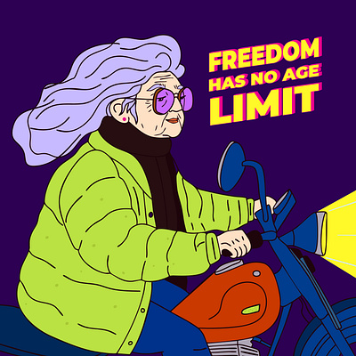 Freedom Ride: Embracing the Spirit of Adventure dribbble