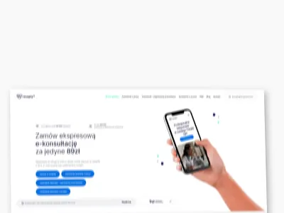 Recepty24 clean clean ui design graphic design landing page med med design mobile ui uiux ux web web design website website design