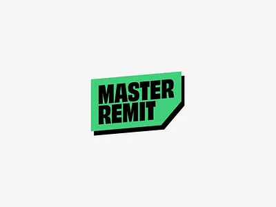 MasterRemit Logo intro 2d animation brand brand animation brand identity branding logo logo animation visual identity