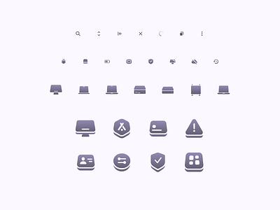 CleanMyMac B2B app icons app icons graphic design icon design icon set icons