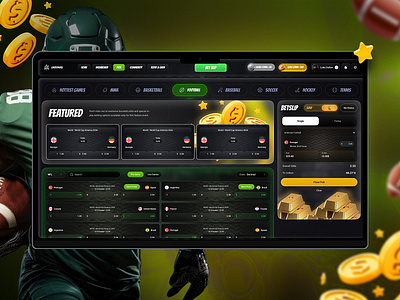 Launch Sports Propfirm | Complete Prop firm bet betting branding coins dashboard design development figma forex futures picking prop prop firm propfirm sport sports uiux