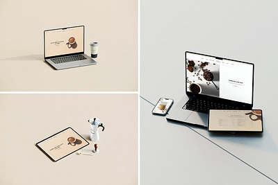 Kaila Device Mockup brand branding device mockup macbook mockup mockup