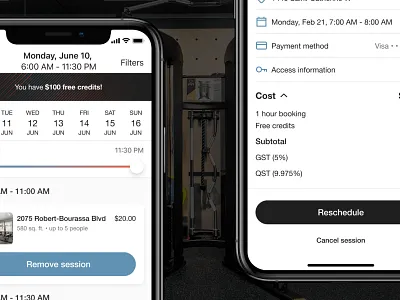 Booking Functionality iOS
