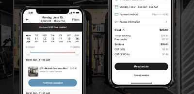 Booking Functionality iOS