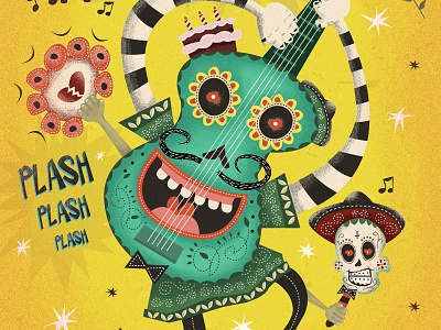 Dance of the Dead draw ilustración