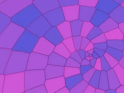 shattered color emergence processing spiral