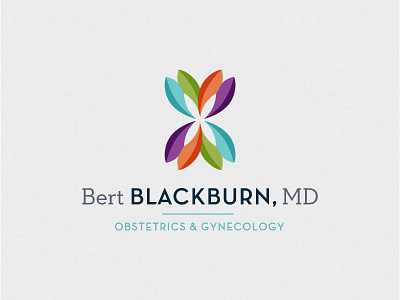 Identity Proposal for OBGYN 2 doctor identity logo medical