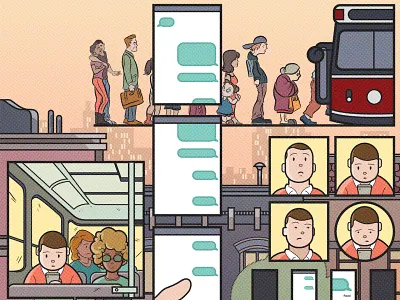 Mini Comic chris ware comic comics illustration toronto