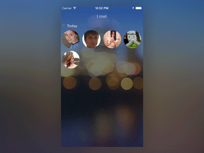Task screen animation app blur gif ios mee2 multitasking task screen ux