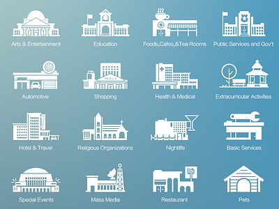 Building Icons building clean form graph icon interface ios kit light metro navigation ui