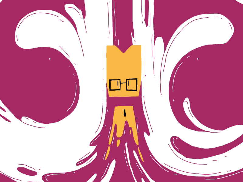 Example of cartoony me [gif]