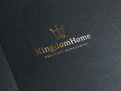 Work in Progress on Behance kingdom home logo