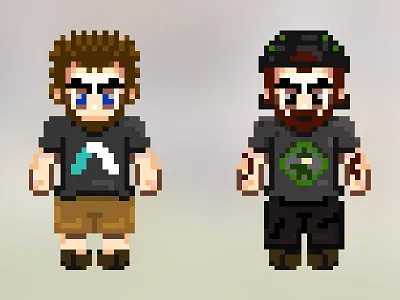 Pixels 16bit 8bit character design pixel art