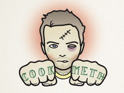 Flash Sheet WIP breakingbad drawing flash head illustration illustrator jessepinkman tattoo traditional unfinished wip