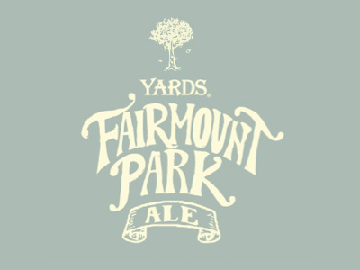 Fairmount Park Ale - unused logo beer fairmount park logo philadelphia philly yards brewery