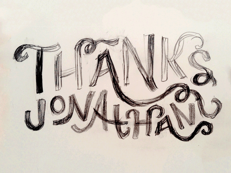 Lettering Process process