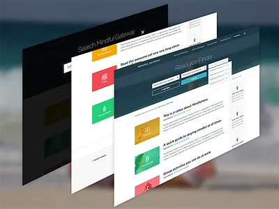 Resources. calm color layout thumbnails