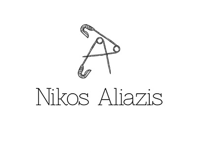 Nikos Aliazis // Clothing line clothing line logo visual identity