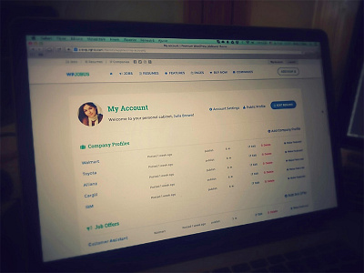 My Account candidates career cv employment job board job listing job portal jobs recruiters recruiting recruitment resume