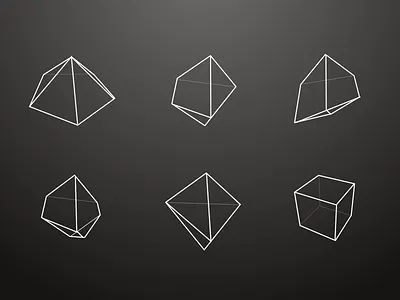 Polyhedra geometry lines poly polygon polyhedra